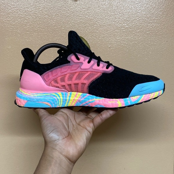 Adidas Ultraboost DNA Climacool “Core Black/Beam Pink/Beam Yellow” GV8758 - Picture 8 of 16